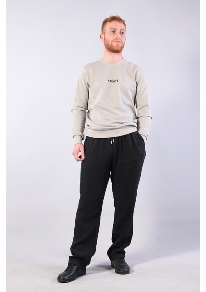 8553 Creative Baskılı O Yaka Sweat fırsatları