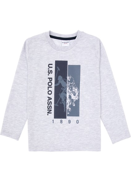 Erkek Çocuk Gri Melanj Pijama Takım 50318566-VR086 fiyatları