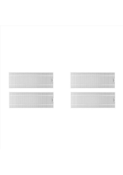 Qihoo 360 S10 X100 Max Robotik Parça Aksesuarları Filtreleri Için 4x Robot Süpürge Hepa Filtresi (Yurt Dışından)