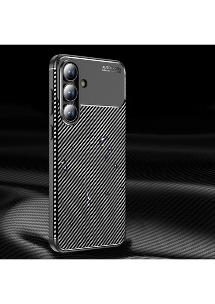 Galaxy S25 Fe Kılıf Ata Negro Silikon Kapak - Siyah
