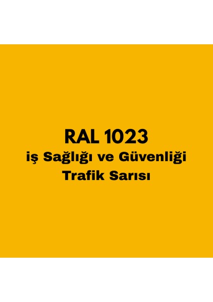 Izower Yol Çizgi Boyası 20KG - Ral 1023 - Iş Sağlığı ve Güvenliği Trafik Sarısı fiyatları