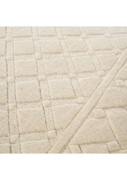 Agkhome Agkhome Beige 6361-45 %100 Yün Özel Tezgah Dokuma Halı 244X170 cm modelleri