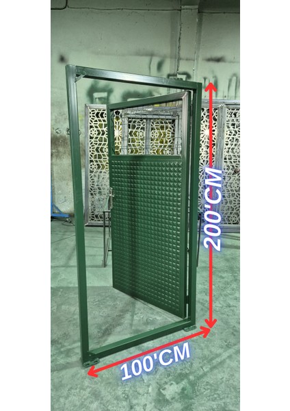 Bahçe Kapısı (-Panel Çit & Saç Kapı ) - 200CM Yüksekliği x 100 cm Eni