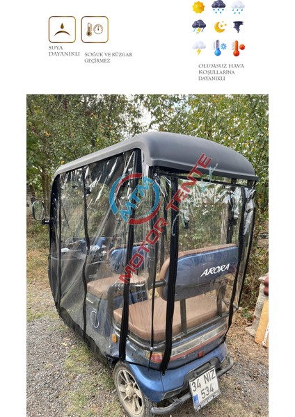 Arora Felix Pro 3 Tekerli Motor Brandası indirimleri