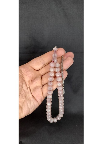 Çubuk Kehribar Tesbih Küre Kesim Beyaz Hamur T-323 fırsatları