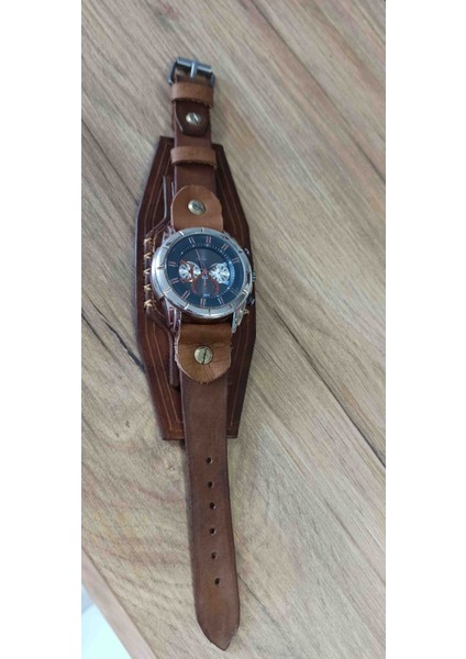 Kahverengi Gerçek Deri Kol Saati Kordonu fırsatları