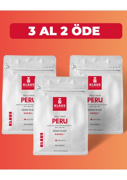 Peru Çekirdek Kahve