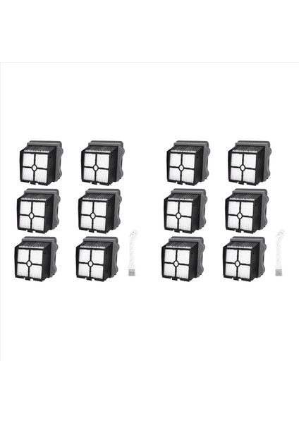 Tineco Ifloor 3 ve Zemin Bir S3 Islak Kuru Kablosuz Vakum Süpürücü Için 12 Paket Vakum Değiştirme Filtresi (Yurt Dışından)