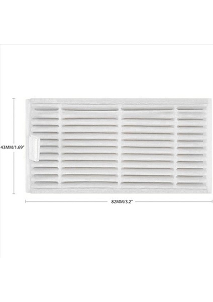 V5 V5S V3 V3S V50 Pro V55 X5 Robot Süpürge Yedek Parçaları Için 20 Adet Hepa Filtre (Yurt Dışından) fırsatları