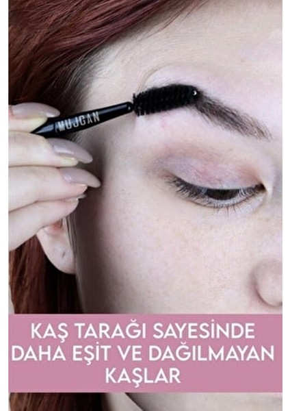 Kaş ve Kirpik Bakım Seti 5 Parça Siyah Renk Pratik Kullanım İçin Tasarlandı