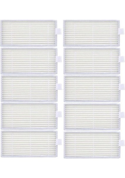 V5 V5S V3 V3S V50 Pro V55 X5 Robot Süpürge Yedek Parçaları Için 10 Adet Hepa Filtre (Yurt Dışından)