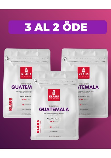 Guatemala Çekirdek Kahve