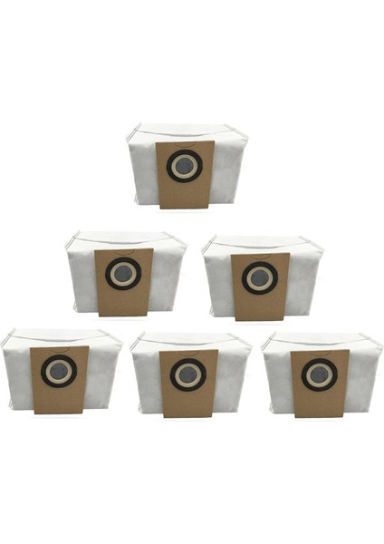 6pcs Viomi Alpha2 Pro Robot Vakum Süpürge Çöp Torbası Yedek Yedek Parçalar Aksesuar (Yurt Dışından)