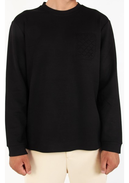 4420 Osho Sol Göğsü Desenli O Yaka Uzun Kol fırsatları