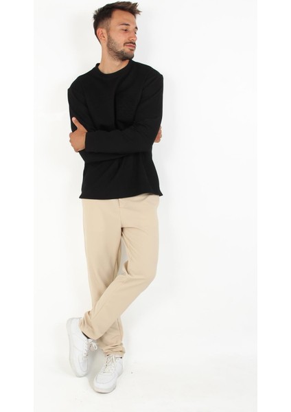 4420 Osho Sol Göğsü Desenli O Yaka Uzun Kol indirimleri