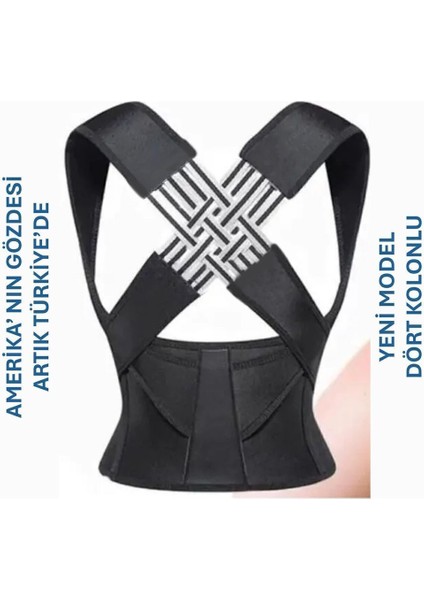 Unisex Dik Duruş Korsesi Sırt Korsesi Kambur Önleyici Dik Durma Korsesi Omuz Bel Korsesi fiyatları