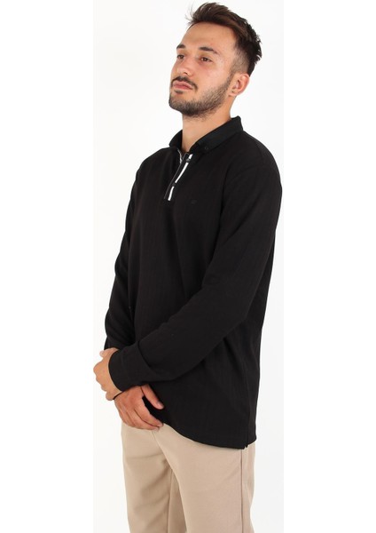 4447 Osho Çizgi Desen A.yaka Uzun Kol fiyatları