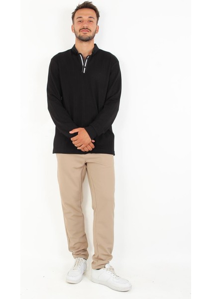 4447 Osho Çizgi Desen A.yaka Uzun Kol fırsatları