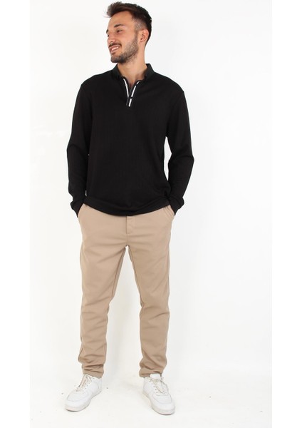 4447 Osho Çizgi Desen A.yaka Uzun Kol indirimleri