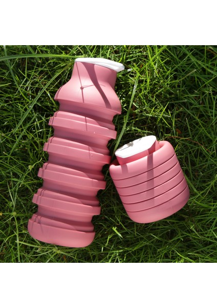 Büyük Kapasiteli 600 ml Su Şişesi Katlanabilir Silikon Pipetli Su Şişesi Darbeye Dayanıklı, Yüksek Sıcaklıkta Kullanılabilen Açık Hava Kamp Sporları Bardağı (Yurt Dışından) indirimleri