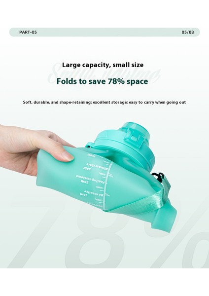 Büyük Kapasiteli 2 Litrelik Su Şişesi Katlanabilir Silikon Pipetli Su Şişesi Darbeye Dayanıklı, Yüksek Sıcaklıkta Kullanılabilen Açık Hava Kamp Sporları Bardağı (Yurt Dışından) modelleri