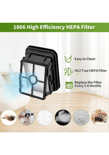 7pcs Silindir Fırçaları ve Bissell Crosswave Için Filtre Değiştirme 2554 2554A Vakum Süpürme Robot Aksesuarları (Yurt Dışından) fırsatları