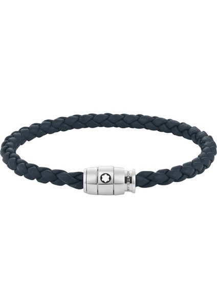 Büyük Soft Mavi Deri Bileklik 136014