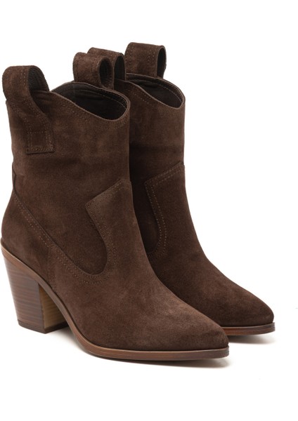 Kadın Bot RC-25K-001-R17301 John May Kahve Süet 7 modelleri