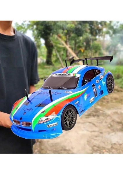 Şarjlı Kumandalı 1:10 Ölçek 25KM/H Hıza Çıkabilen Oyuncak Rc Full Fonksiyon Drift Yarış Arabası indirimleri