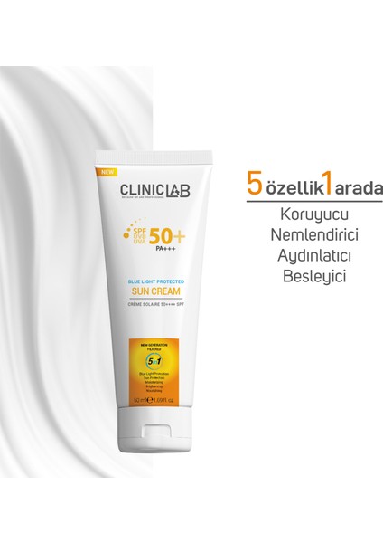 50+Spf Koruyucu Güneş Kremi 50 mL ( Yeni nesil filtre ve Mavi ışık korumalı) fırsatları