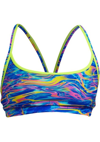 Stir Crazy Kadın Spor Yüzme Üstü – Racerback Sports Top | Tek Üst