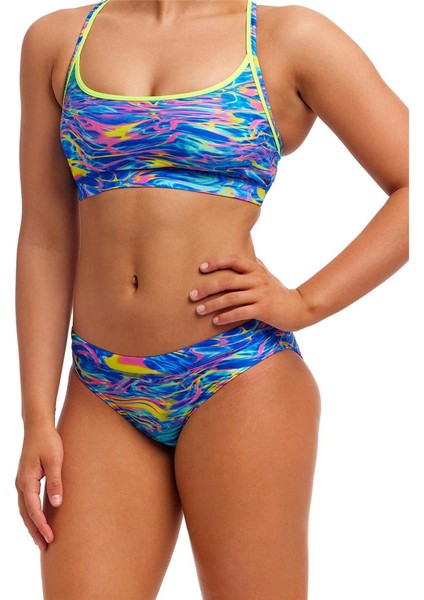 Stir Crazy Kadın Spor Yüzme Üstü – Racerback Sports Top | Tek Üst fırsatları