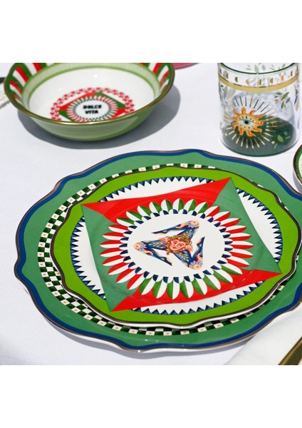 Dolce Vita Trinacria Tatlı Tabağı 21 cm fiyatları