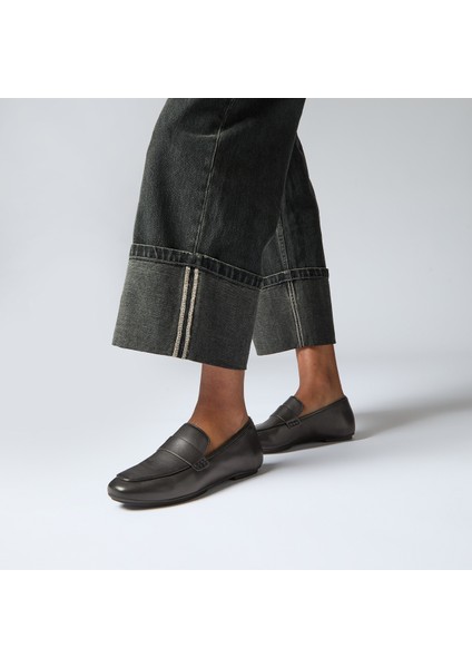 Kadın Oxford ( Klasik) HX9-001 Fitflop Delıcato Soft Leather Loafers Black fiyatları