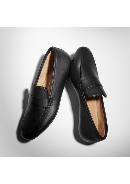 Kadın Oxford ( Klasik) HX9-001 Fitflop Delıcato Soft Leather Loafers Black indirimleri
