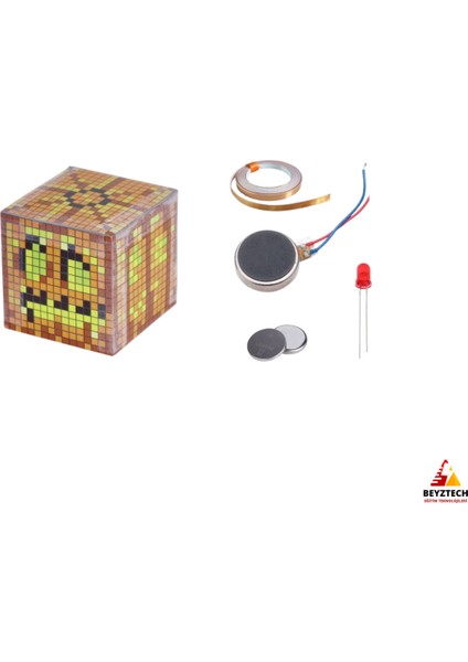 Origami Turuncu Küp Kağıt Devre Kendin Yap Seti –stem Eğitici-E- Pdf Içerikli modelleri