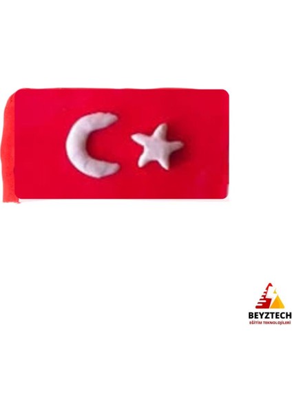 Türk Bayrağı Oyun Hamuru Seti – Eğlenceli ve Eğitici Deneyim! (E-Pdf Içerikli)