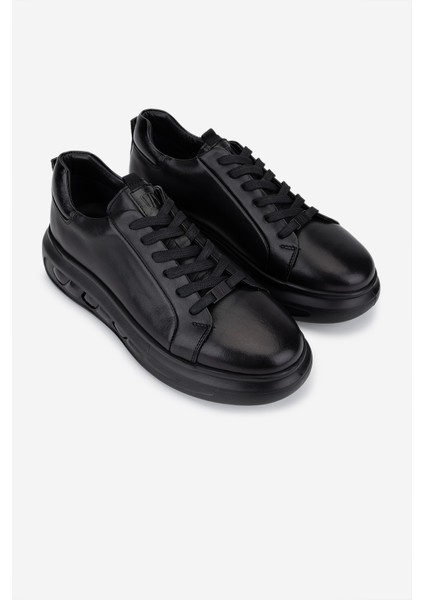 Erkek Hakiki Deri Siyah Sneakers & Spor Ayakkabı 298 3194-7585 Erk Ayk SK25-26 Sıyah Atlas fiyatları