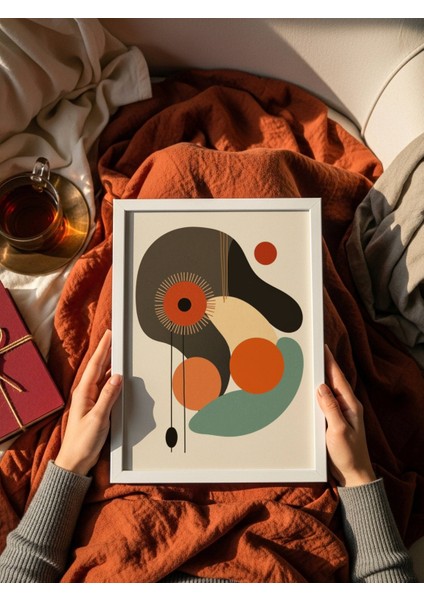 Colorfull Hills Dijital Baskı Poster (Çerçevesiz)