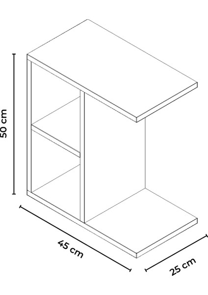 Bafa C Sehpa Servis Sehpası Yan Sehpa Zigon Sehpa Koltuk Sehpası fiyatları