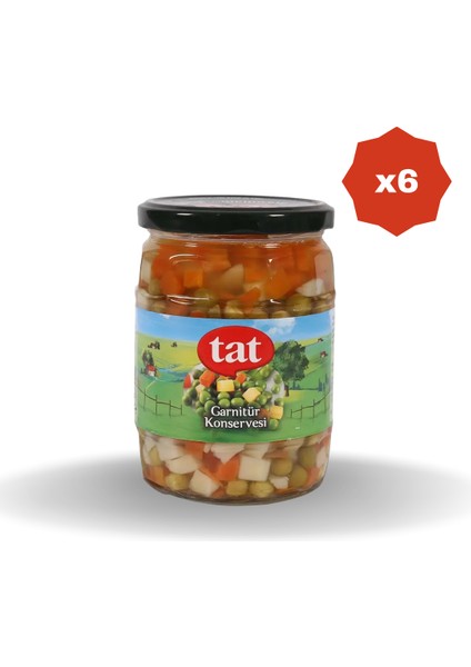 Garnitür 550GR - (6 Adet)