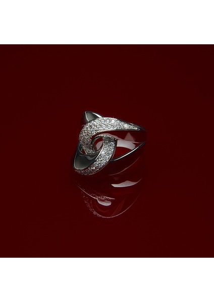 310 Zirkon Gümüş Yüzük modelleri