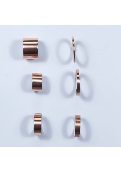 Bakır Folyo Iletken Bant Seti Akrilik Yapışkanlı 6 Adet - 3,5,10,15,20,30 mm x 1m fiyatları