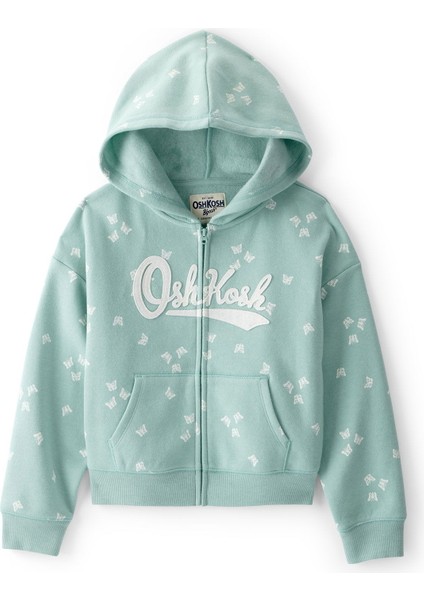 Kız Çocuk Yeşil Sweatshirt