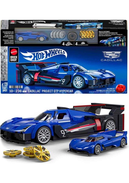 Hot Wheels Premium Serisi Speed Serisi Cadillac Project Gtp Hypercar Araba 236 Parça JFR89