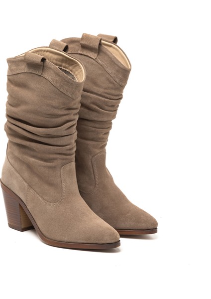 Kadın Çizme RC-25K-001-R17300 John May 892 Taba modelleri