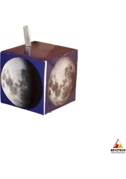 Origami Ayın Evreleri Kağıt Devre Kendin Yap Kit –stem Fen Bilimleri - E- Pdf Içerikli