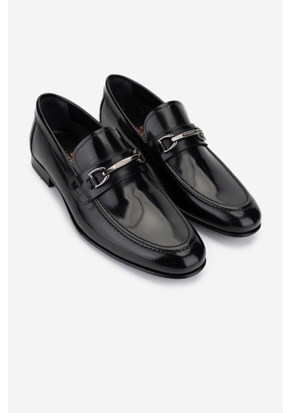 Erkek Hakiki Deri Siyah Açma Makosen Ayakkabı 16 VAL-5959 Erk Ayk Y25 Sıyah Acma fiyatları