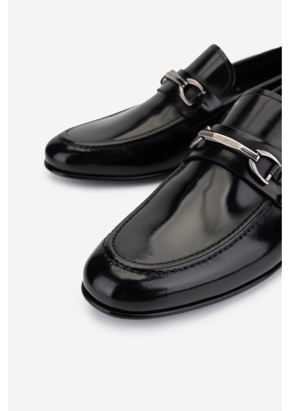 Erkek Hakiki Deri Siyah Açma Makosen Ayakkabı 16 VAL-5959 Erk Ayk Y25 Sıyah Acma modelleri