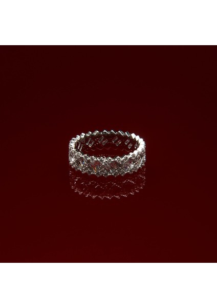 308 Zirkon Gümüş Yüzük modelleri